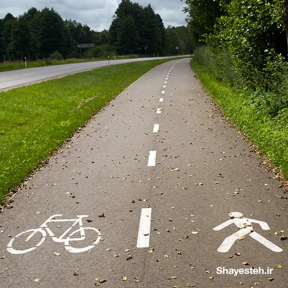 New cycle path to Marshbrook Country Park